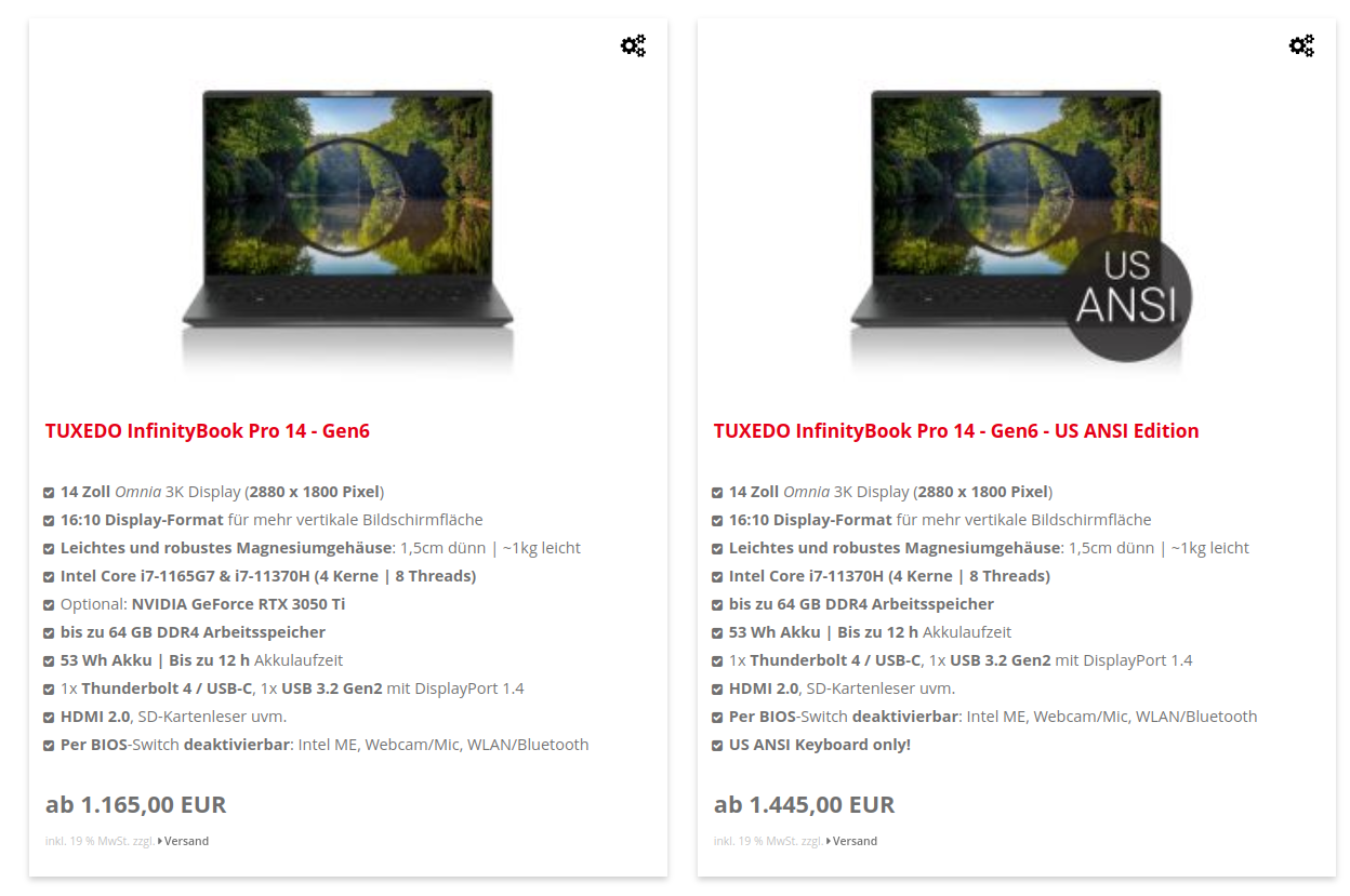 presentation of devices