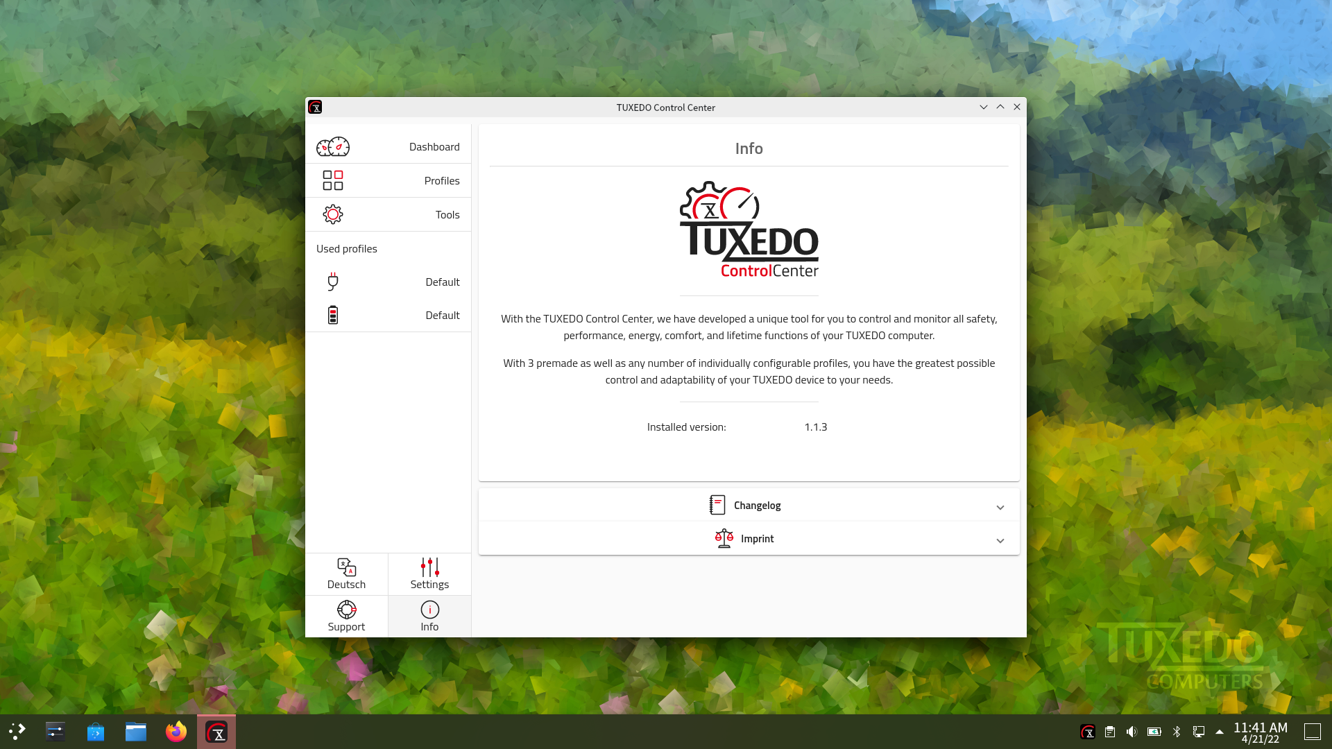 TUXEDO_OS - KDE Plasma