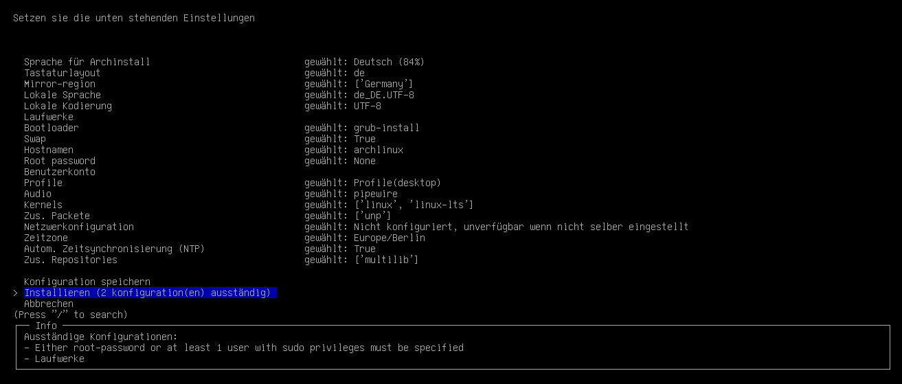 Arch Linux now offers a simple installation assistant with archinstall.