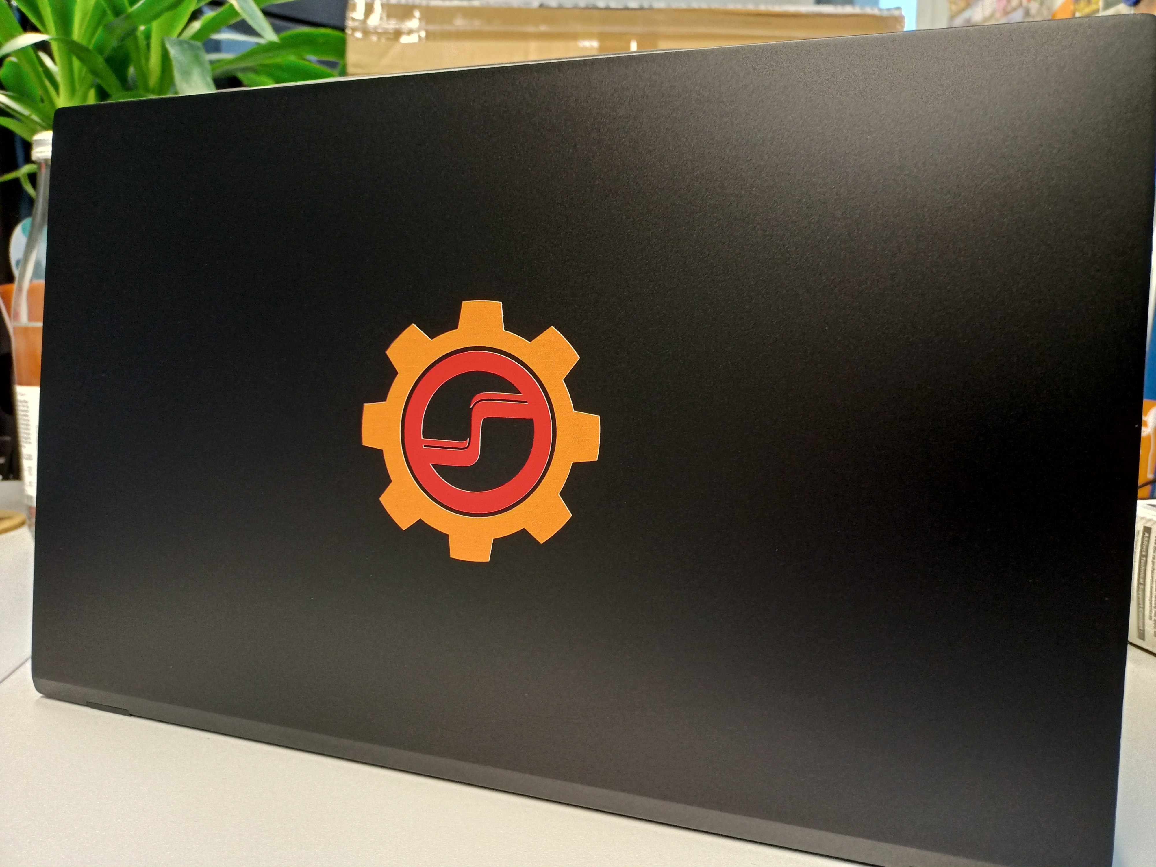 An InfinityBook S 15 for the Driverless Team from Starkstrom.