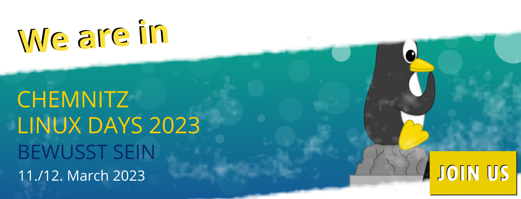 TUXEDO Computers at the Chemnitzer Linux Tage 2023.