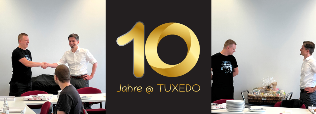 10 Jahre im Frack dabei! 