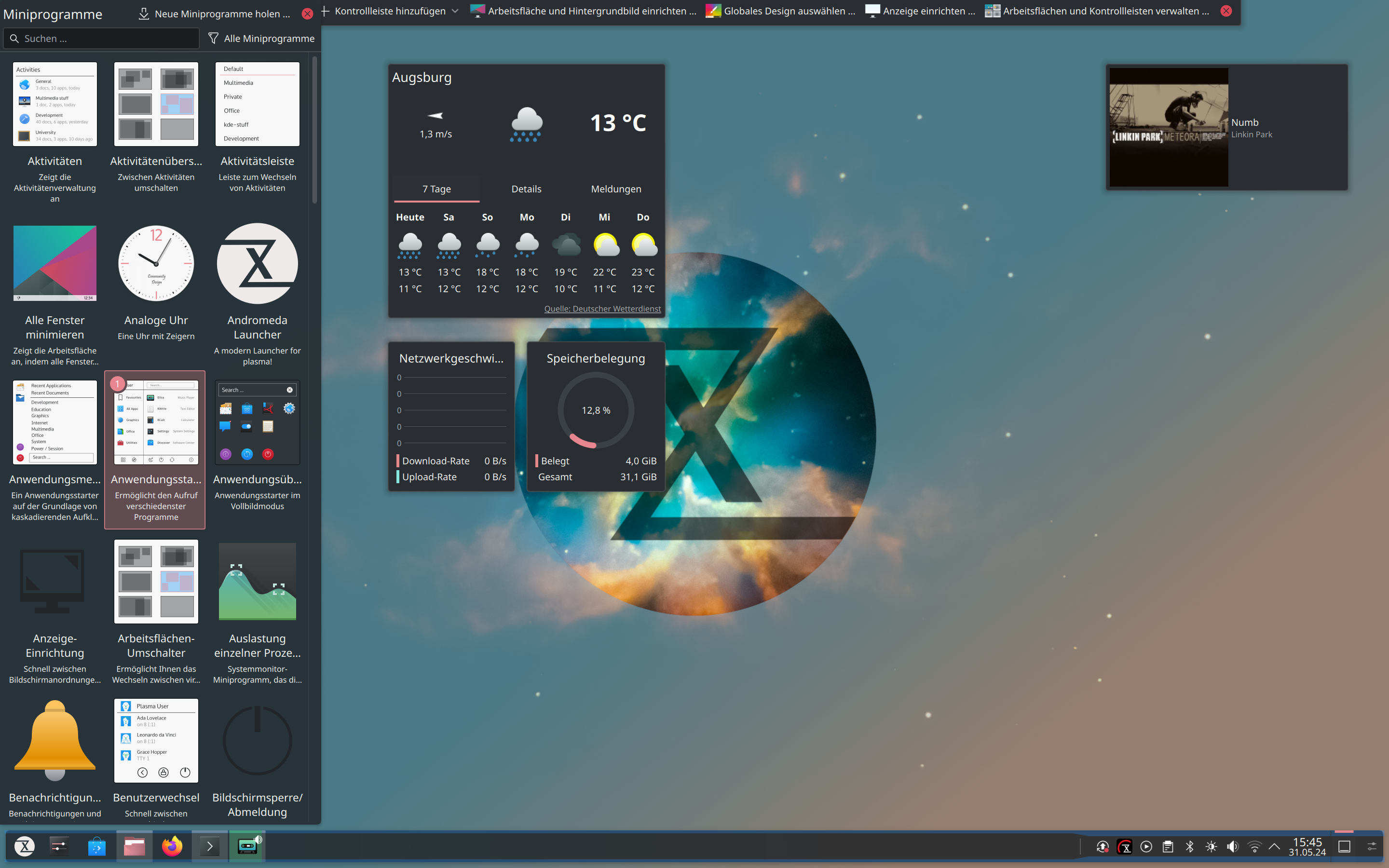 Der bei TUXEDO OS vorinstallierte KDE Plasma-Desktop lässt sich umfassend anpassen. So gestalten Sie das System exakt nach Ihren Wünschen.