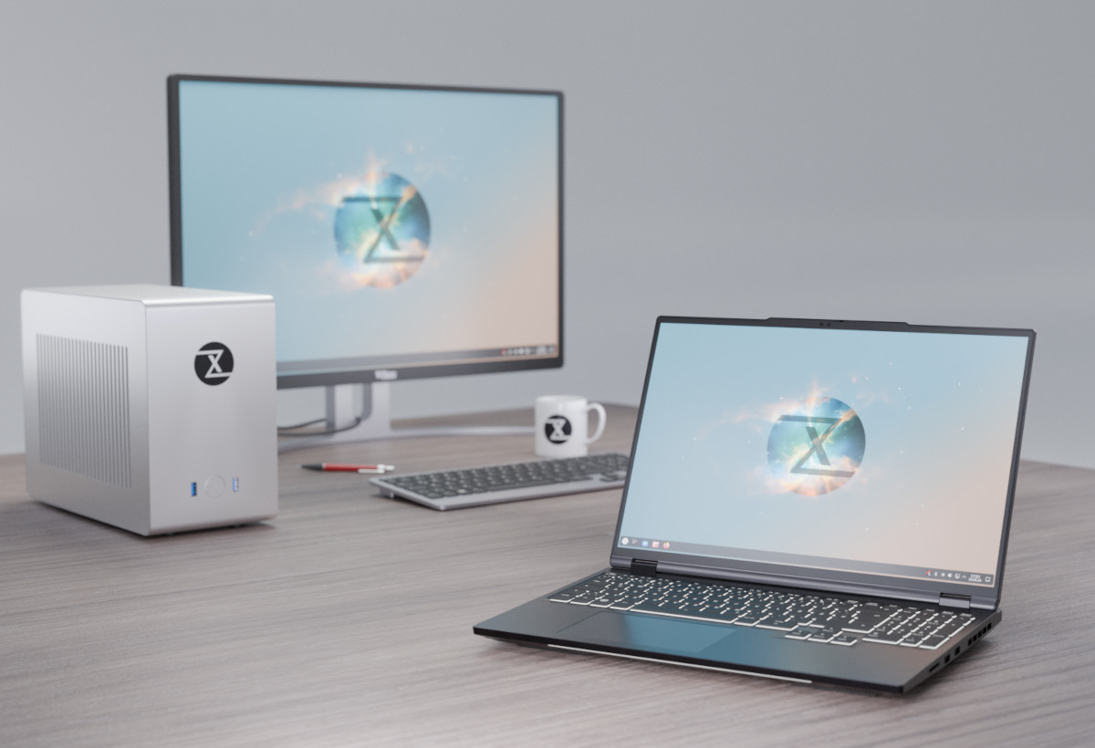 Beneath the matte black aluminium cover, the Stellaris 16 optionally offers an NVIDIA GeForce RTX\4060 to RTX\4090, with 16\ GB GDDR6 VRAM, ideal for top gaming and graphics performance.