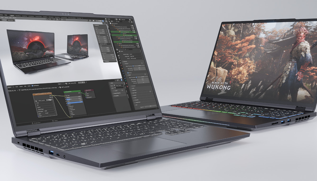 The TUXEDO Stellaris\ 16 offers an ultra-fast 240\ Hz refresh rate, sRGB coverage, and a resolution of 2560\ x\ 1600\ pixels. With a 99\ Wh battery and USB-C Power Delivery, it’s ideal for use on the go.