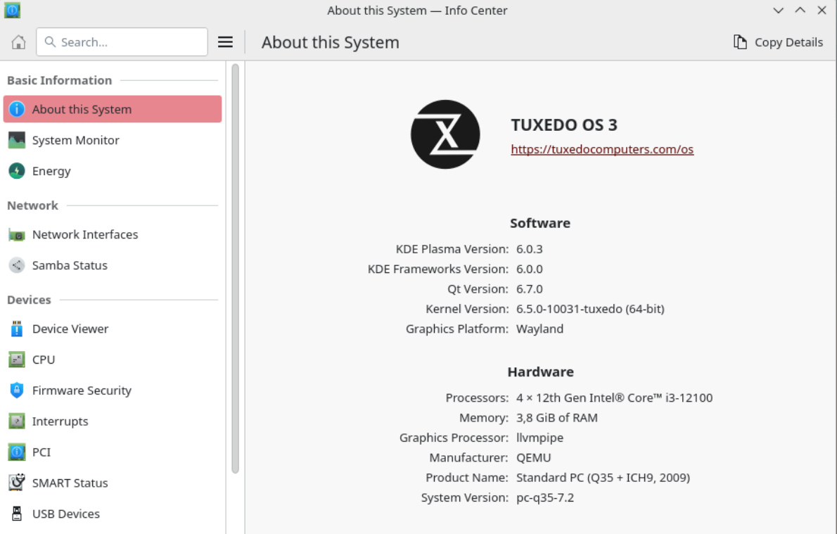 Plasma 6 InfoCenter