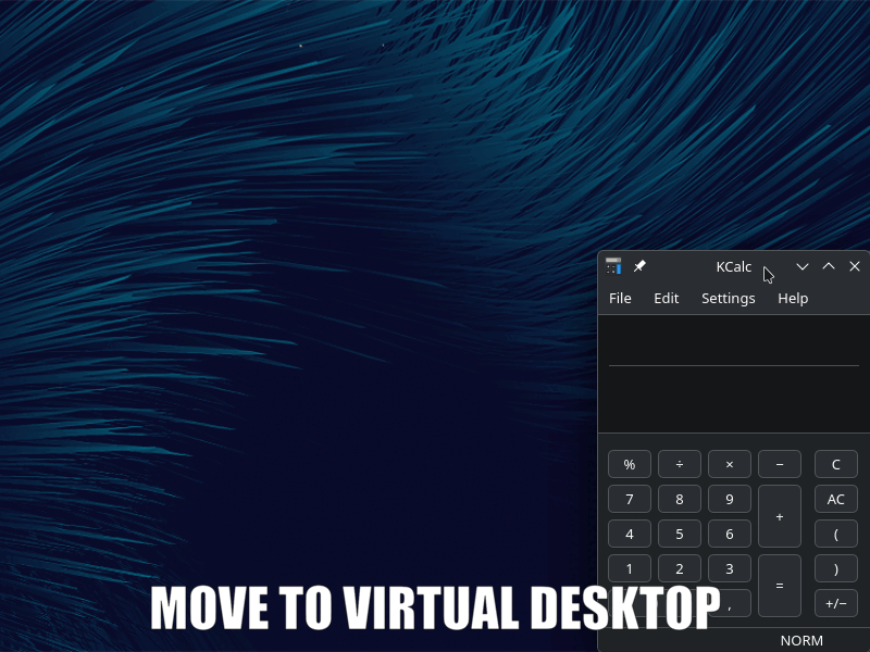 Mouse Tiler 4.0 introduces a new virtual desktop manager, allowing windows to be arranged directly on the grid with the mouse and moved flexibly between workspaces.
