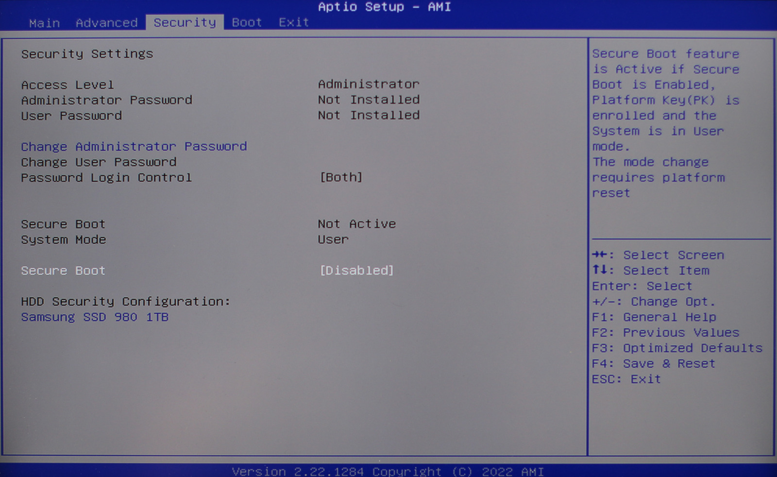 After loading the default settings in UEFI/BIOS, Secure Boot may need to be disabled again.