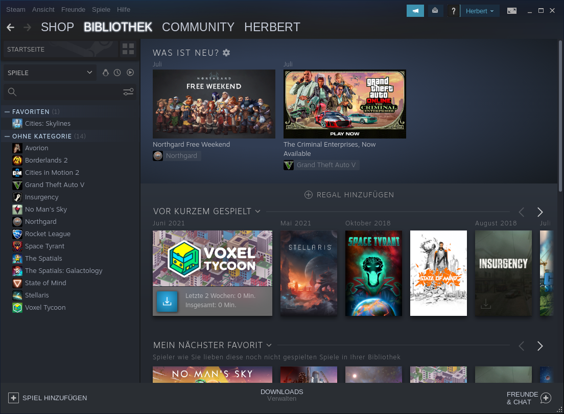 Die Spiele-Plattform Steam bietet inzwischen über 1000 zu Linux kompatible Spiele .