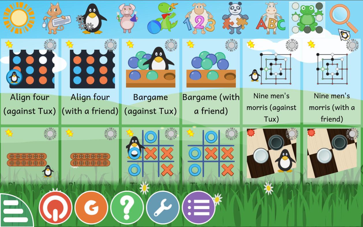 Many of the activities convey learning outcomes through play