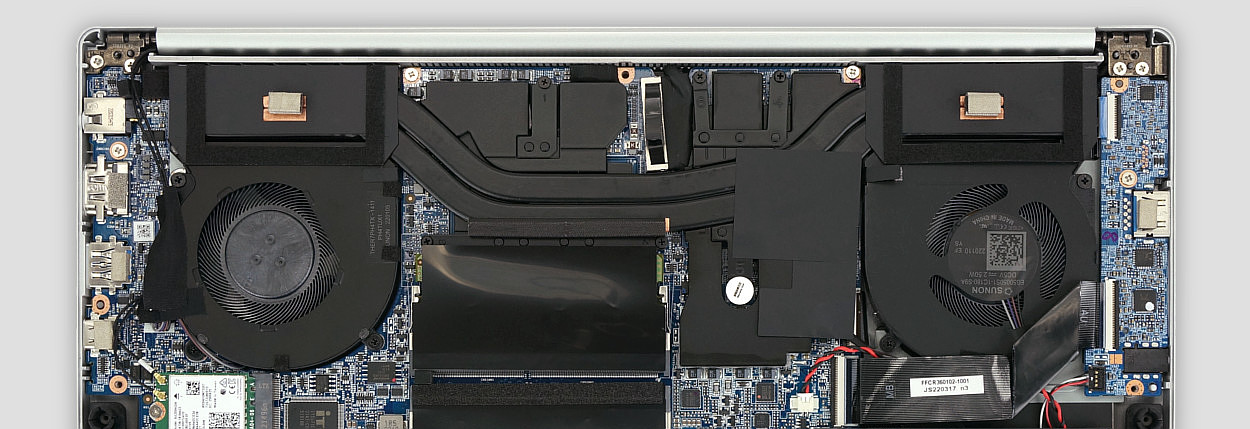 TUXEDO InfinityBook Pro 14 internals