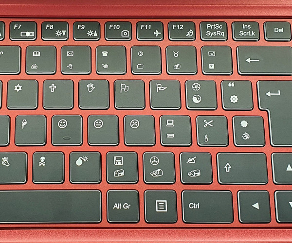 TUXEDO Tastaturlaserung