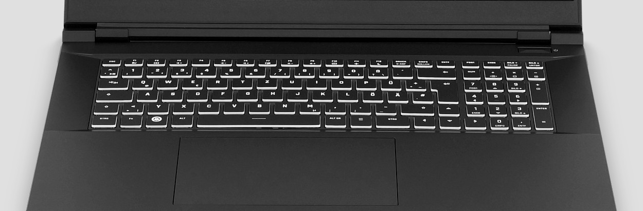 TUXEDO Gemini 17 Keyboard