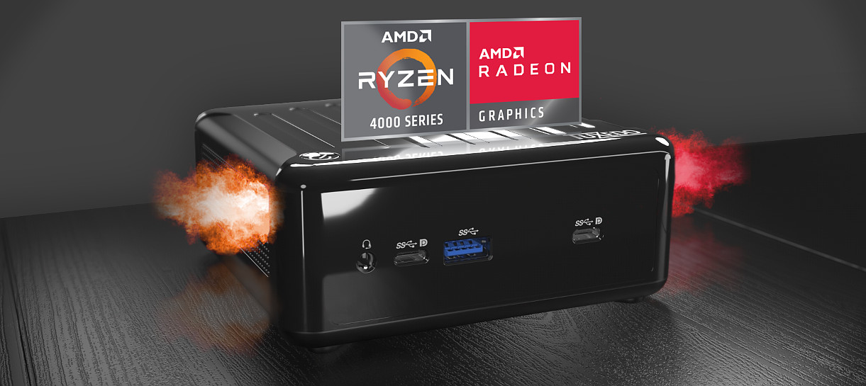 Nano Pro - Gen11 - Linux Mini-PC, up to AMD Ryzen 7 4800U