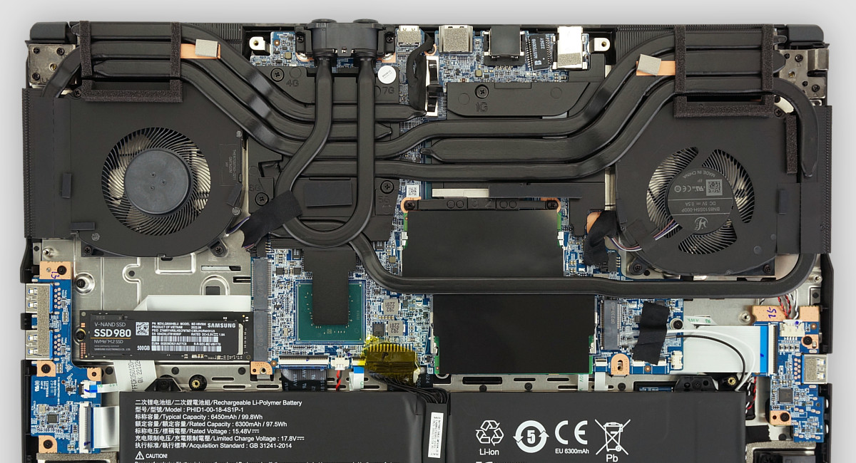 TUXEDO Stellaris 16 - Gen5 internals