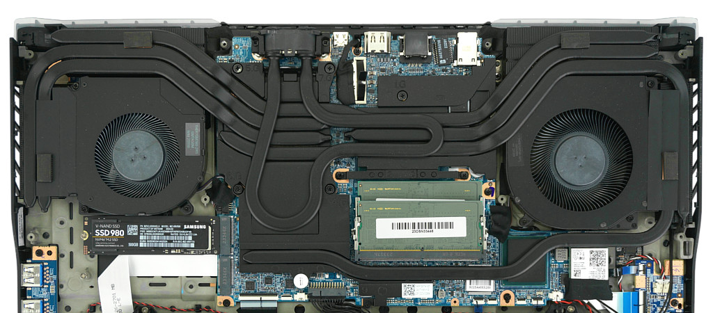 TUXEDO Stellaris 17 internals