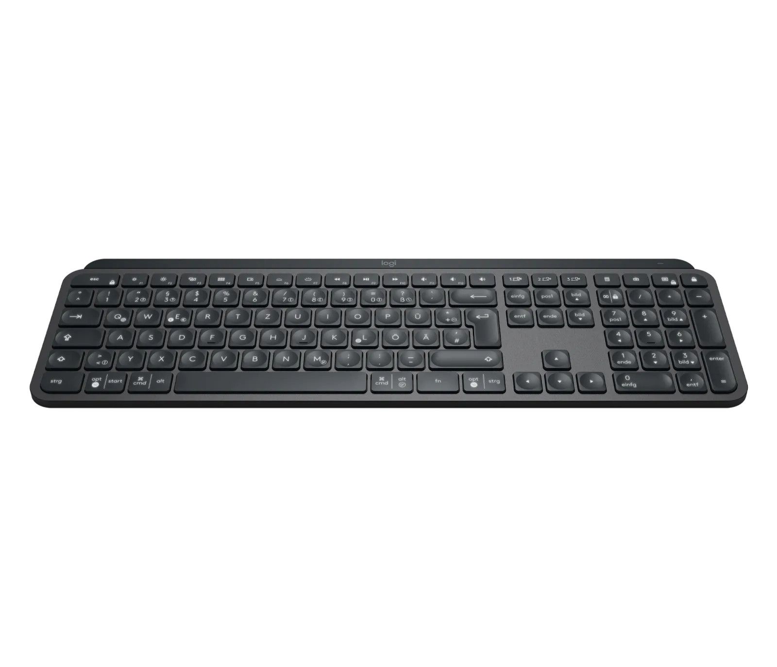 Logitech keyboard MX Keys - wireless - german layout