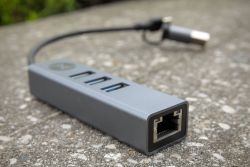 USB zu LAN Adapter &amp; Hub - USB-C &amp; -A - 1GBit + 3x USB3.2 Gen1