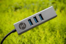 USB zu LAN Adapter &amp; Hub - USB-C &amp; -A - 1GBit + 3x USB3.2 Gen1