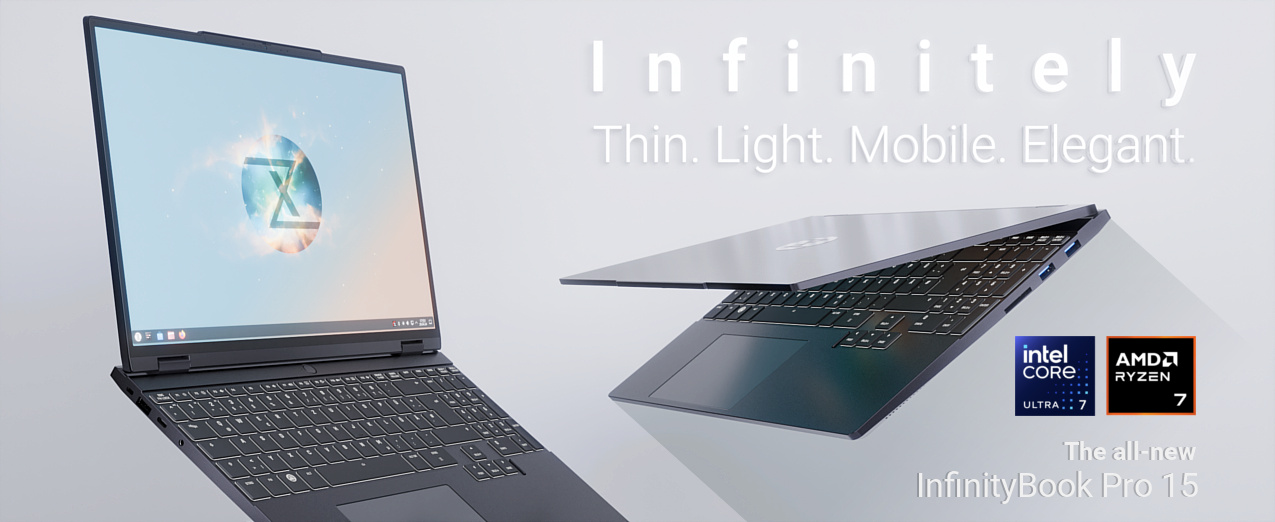 TUXEDO InfinityBook Pro