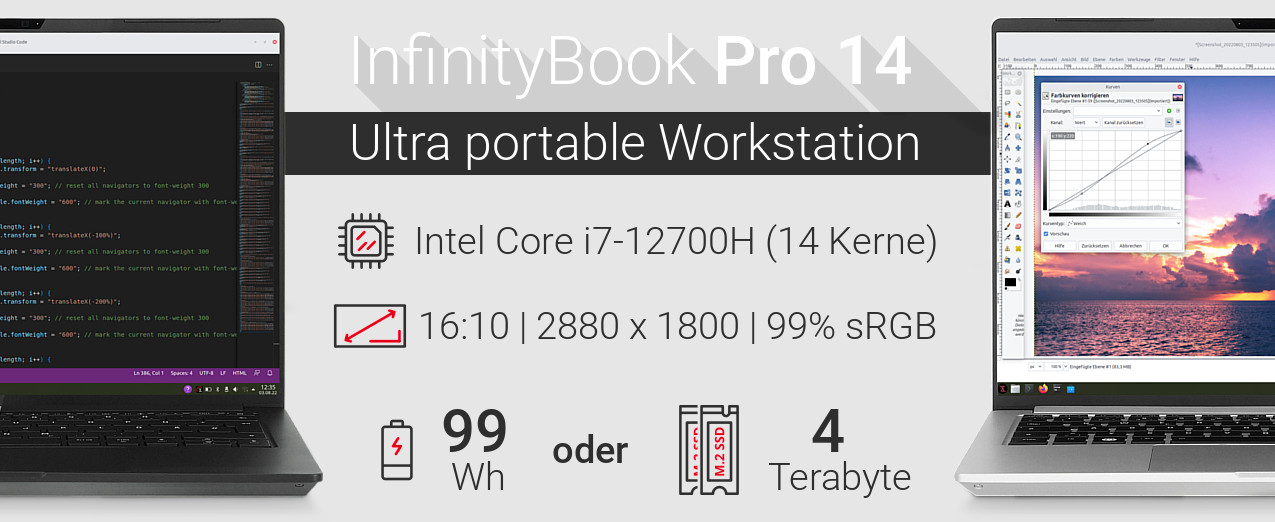 Banner InfinityBook Pro 14 - Gen7