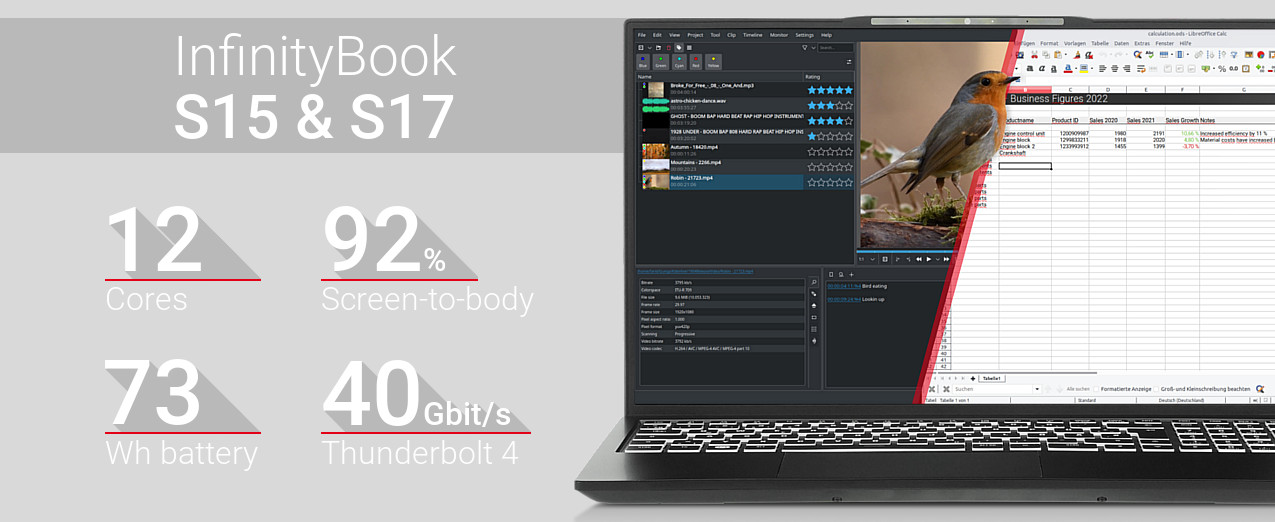 Banner InfinityBook S 15 & 17