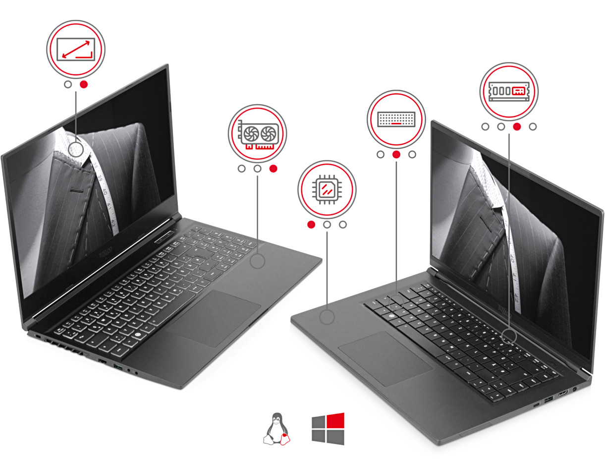 TUXEDO Konfigurator bannerimage